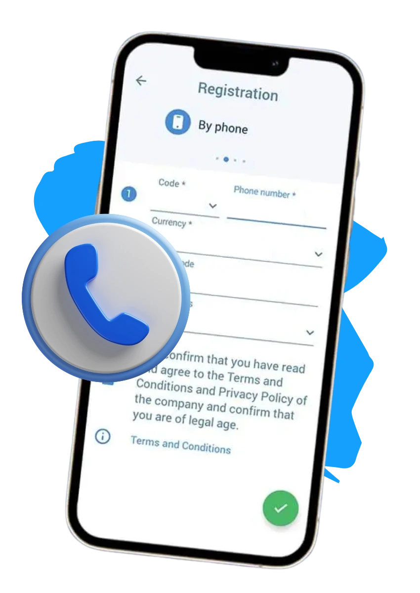 1. Registration by Phone Number